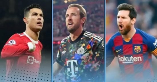 كريستيانو رونالدو وهاري كين ضمن قائمة أسرع اللاعبين وصولًا إلى 100 هدف في الدوريات الكبرى