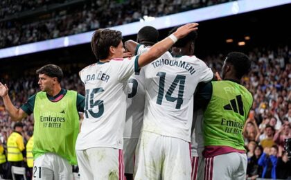 قائمة ريال مدريد لمواجهة روما في دوري أبطال أوروبا